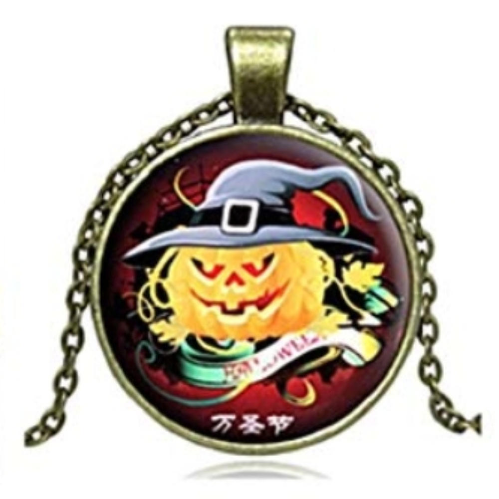 Jack O' Lantern Necklace